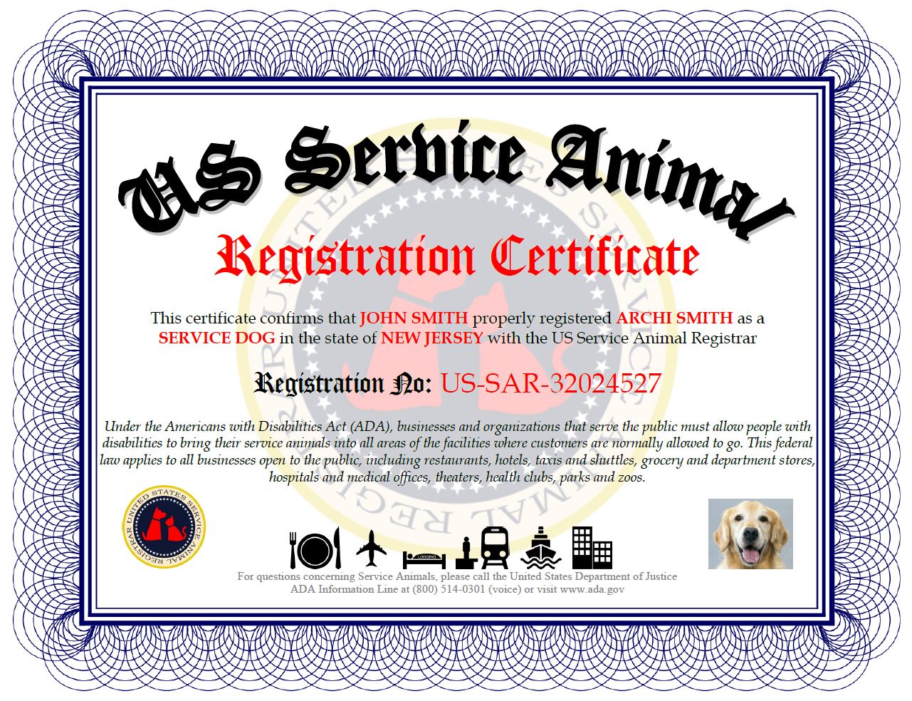 Registering Your Service Dog in New Jersey: A Step-by-Step Guide for Legal Compliance