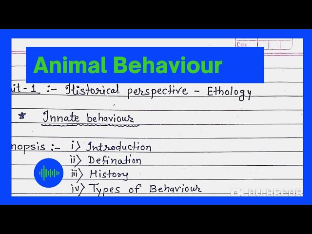 Exploring the Fascinating World of Animal Behavior: Zoology Study Guide